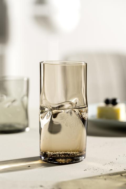 Actual product image Leonardo Drinking glass Vesuvio 330 ml, 4 pieces, Brown (0.33 l, 4 x)