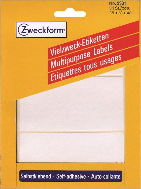 Produktbild Avery Mehrzweck-Etiketten 3331