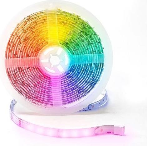 Actual product image Woox Smart LED Strip +Adapter RGB+WW, Alexa, Google Home (Multicoloured, 500 cm, Indoor)
