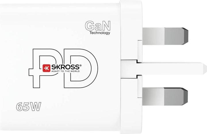 Image du produit Skross Chargeur de puissance 65W GaN UK (65 W)