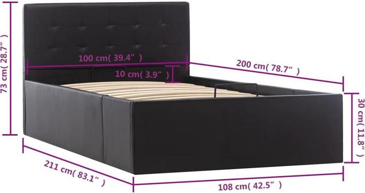 Produktbild VidaXL Bine (100 x 200 cm)