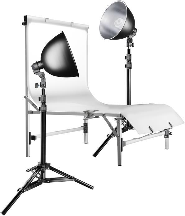 Produktbild Walimex Studioset Daylight 150/150 Basic+Tisch (Studioleuchte)