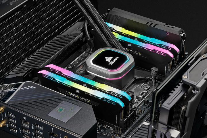Image du produit Corsair Vengeance RGB Pro (8 x 32GB, 3200 MHz, RAM DDR4, DIMM)