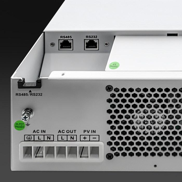Image du produit Qoltec 6 2 kVA Onduleur solaire hybride hors-réseau | 6 2 kW | 120 A | MPPT | Écran LCD | B