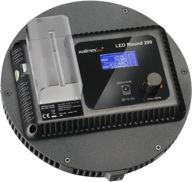 Actual product image Walimex Soft 200 Round (Surface luminaire)