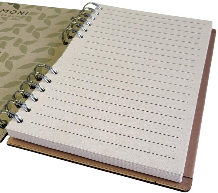 Image du produit Komoni Carnet de notes / Frida Kahlo Coude / ligné A5 (A5, À rayures, Couverture rigide)