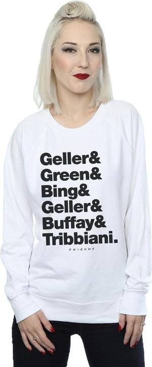 Produktbild Friends Surnames Text Sweatshirt (XXL)