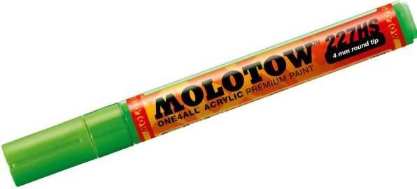 Image du produit Molotow Stylo feutre One4all 227HS neon green fluor (vert fluo, 4 mm, 1 x)