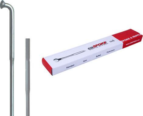 Immagine prodotto cnSpoke Raggi DB454 2.0-1.8-2.0 Acciaio inox 272 mm Argento + Niple 144 pz.