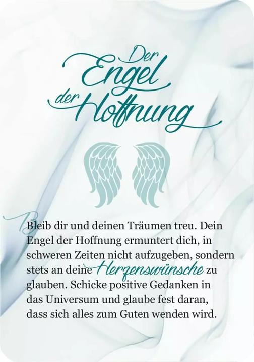 Actual product image An angel for every day (German)