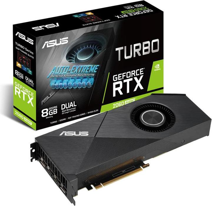 Actual product image ASUS GeForce TURBO RTX 2060S 8G EVO (8 GB)