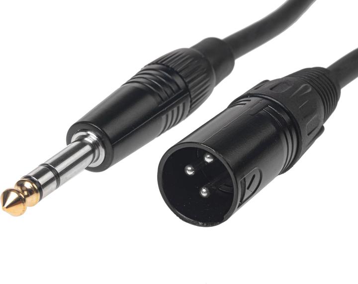 Bemero XLRm - 6.3 Klinken (3 m, 6.3mm jack, XLR)