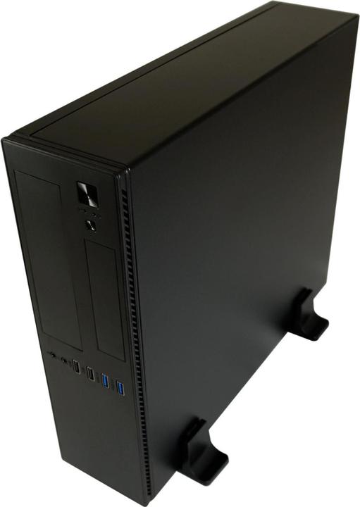 Produktbild LC-Power Geh?use Micro-ATX 1406MB-400TFX bl. USB3.2,mit Netzteil LC400TFX,black (mATX, Mini-ITX)