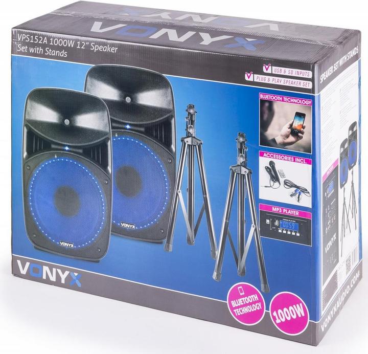 Produktbild Vonyx Vps122a (Aktiv, 1x 400 W)