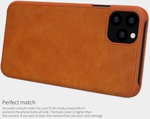 Actual product image Nillkin Qin Series (Apple iPhone 11 Pro Max)