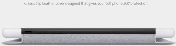 Actual product image Nillkin Qin Series (Apple iPhone 11 Pro Max)