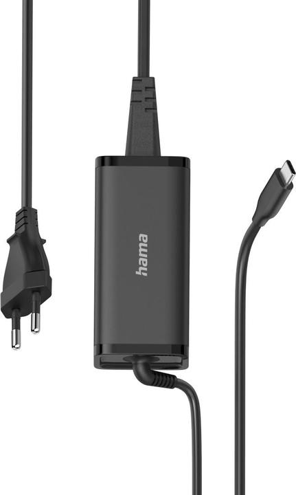 Produktbild Hama Universal-USB-C-Notebook-Netzteil, GaN, Power Delivery (PD), 5-20V/100W (100 W)