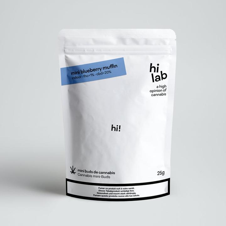 Produktbild Hi Lab Blueberry Muffin (25 g, Indoor)