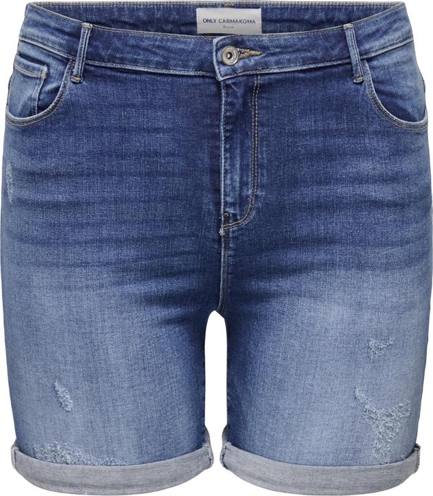 Only Curvy CARLaola Reg Destroyed Jeansshorts Jeans-Shorts (46)