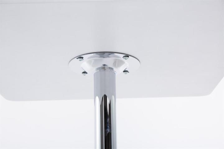 Immagine prodotto CLP Tavolo da bar angolare, bianco (60 x 60 x 108 cm)