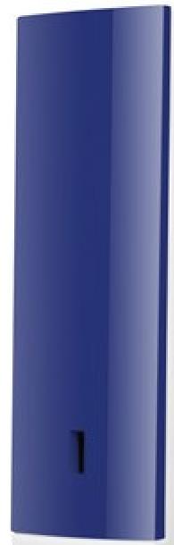 CWS Panel für Seifenschaumspender Paradise Foam Slim blau verschiedene Farben für ein stilvolles Am (Dunkelblau)