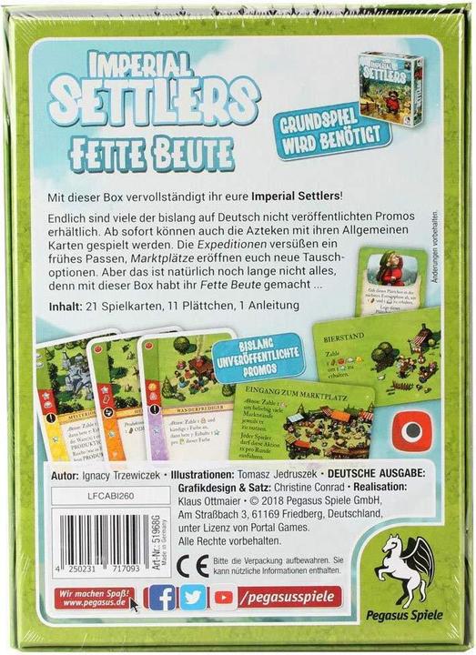 Produktbild Pegasus Imperial Settlers Fette Beute (Deutsch)