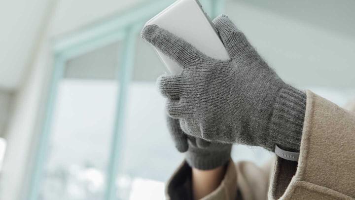 Image du produit Moshi Gants à écran tactile Digits - Gris foncé (L) (L)