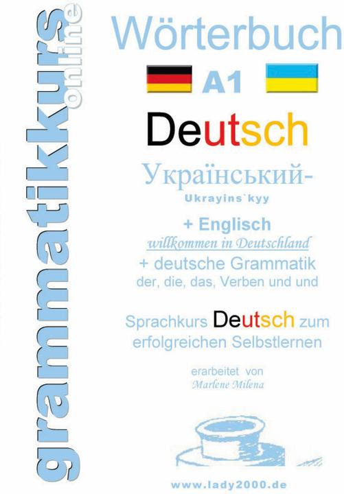 Immagine prodotto Dizionario Tedesco - Ucraino - Inglese (Inglese, Tedesco, Marlene Schachner, 2022)