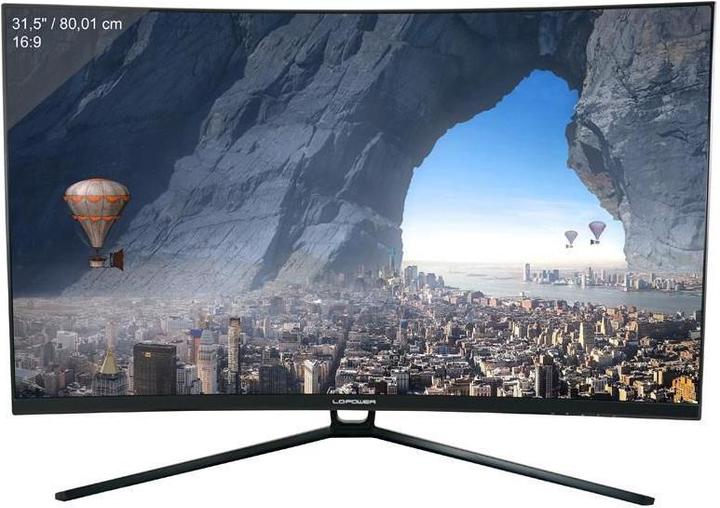 Actual product image LC-Power LC-M32-QHD-144-C (2560 x 1440 pixels, 31.50")