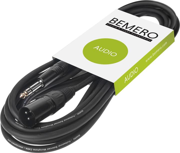 Immagine prodotto Bemero XLRm - 6.3 Klinken (6 m, Jack 6,3 mm, XLR)