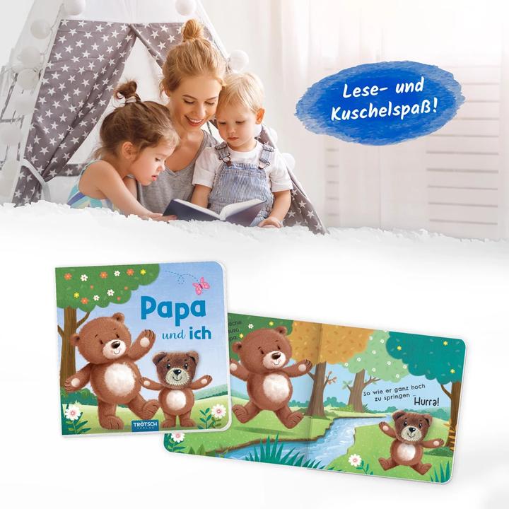 Immagine prodotto Libro di marionette a dita Io e papà
