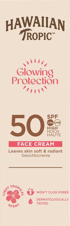 Image du produit Hawaiian Tropic Protection contre l'éblouissement (Crème solaire, SPF 50, 50 ml)