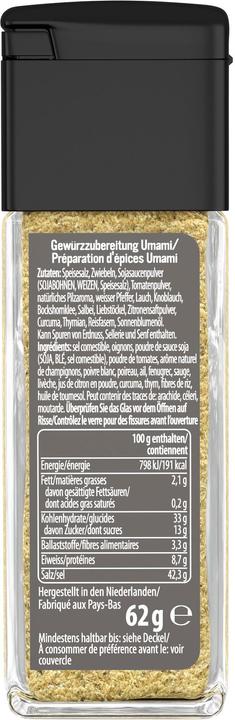 Produktbild Knorr 100% Natürlich Universal Mix Umami Gewürz Streuer für vollen Geschmack, grenzenlos für alle Gerichte (62 g)