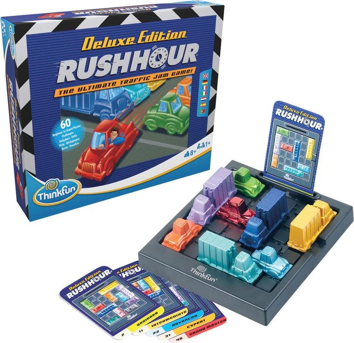Actual product image Thinkfun Rush Hour Deluxe brain game (German)
