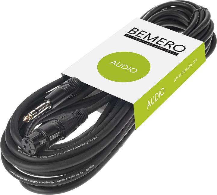 Actual product image Bemero XLR — 6.3mm jack (10 m, 6.3mm jack, XLR)
