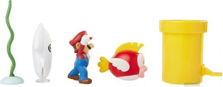 Image du produit Jakks Pacific World of Nintendo Super Mario Diorama Set assortiment (6)