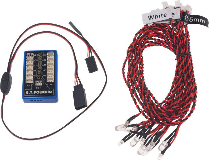 Actual product image G.T. Power Flashing Car LED