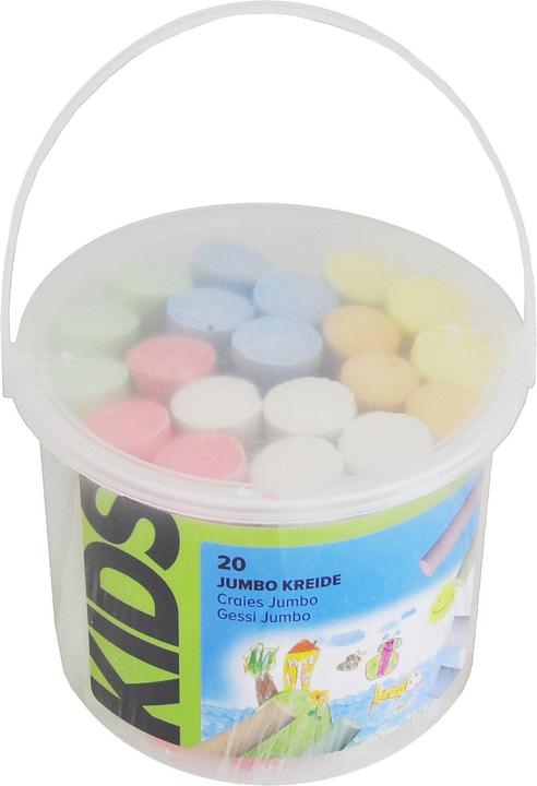 Office Jumbo de la craie de rue (Multicolore, 20 x)