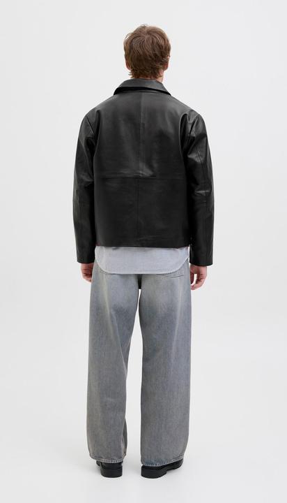 Produktbild Jack & Jones Lederjacke Lederjacke (L)