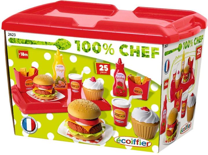 Produktbild Ecoiffier Hamburgerset