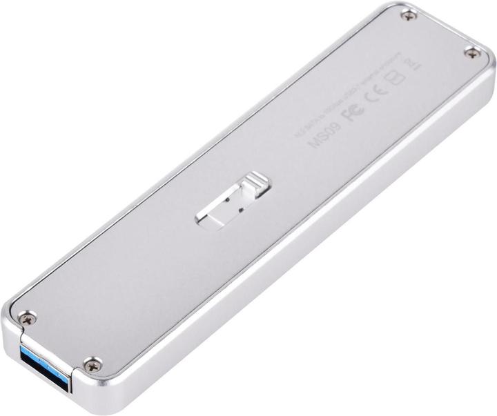 Actual product image Silverstone SST ext. M.2 housing SST-MS09S (M.2 2280, M.2 2260)