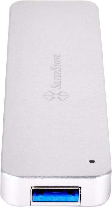 Actual product image Silverstone SST ext. M.2 housing SST-MS09S (M.2 2280, M.2 2260)
