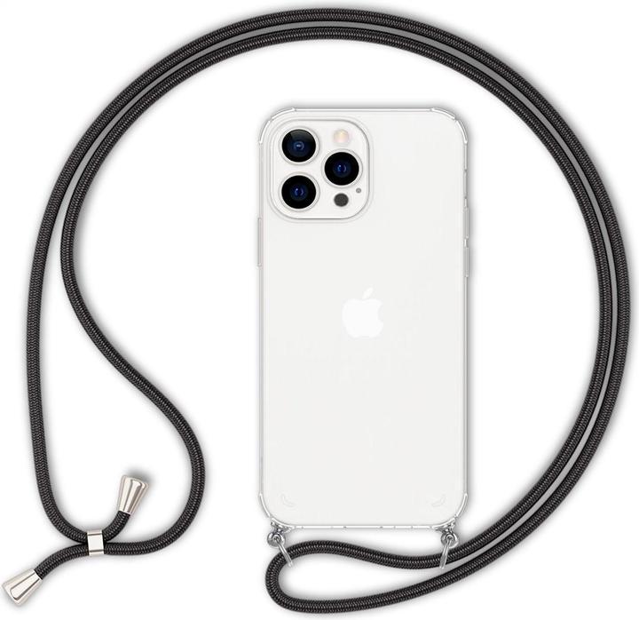 Actual product image Nalia Clear cover with chain to hang around