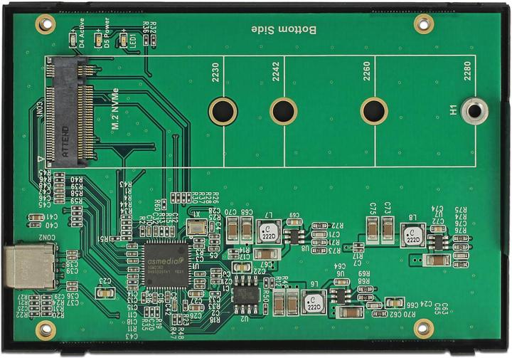 Immagine prodotto Delock USB-C 3.1 Gen2 per SSD M.2 NVME (M.2 2230, M.2 2242, M.2 2260, M.2)