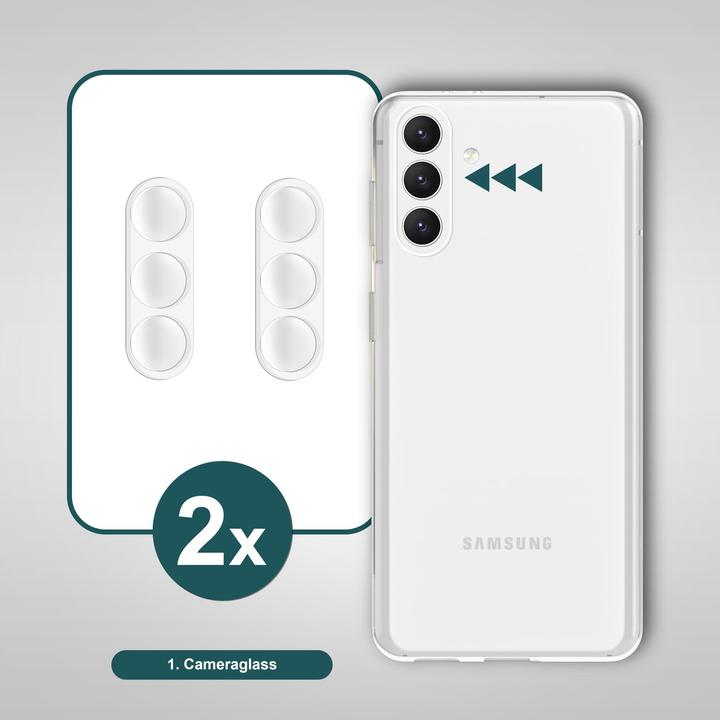 Image du produit Nalia 2x verre de protection de la caméra (2 pièce(s), Samsung Galaxy S24)