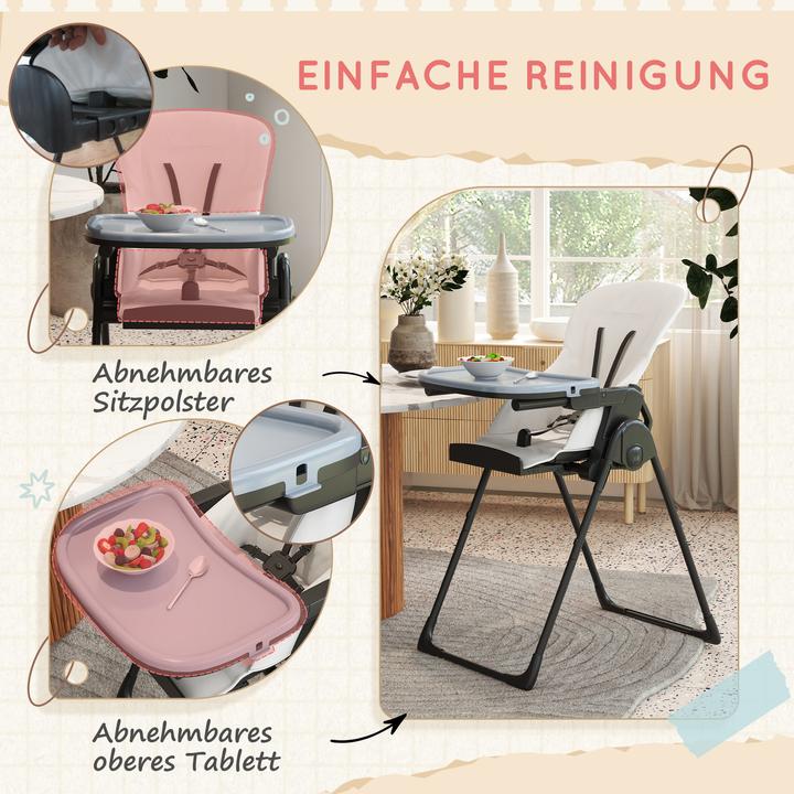 Produktbild Hexbots Babyhochstuhl mit Sicherheitsgurt (Hochstuhl)