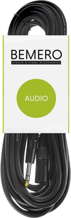 Bemero XLRm - 6.3 Klinken (10 m, 6.3mm jack, XLR)