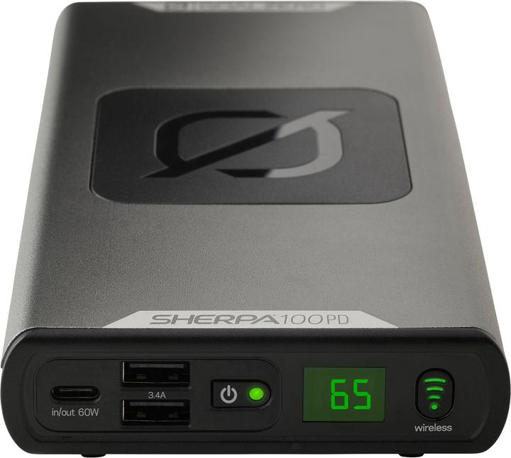 Goal Zero Sherpa 100 PD (25600 mAh, 60 W, 94.70 Wh)