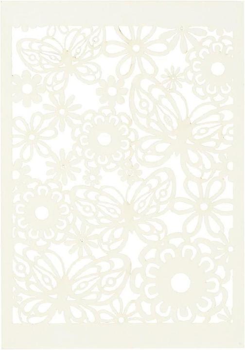 Creativ Company Spitzenpapier Creme (200 g/m², 10 x, A6)