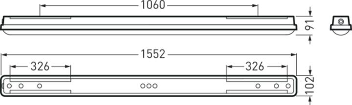 Actual product image Trilux LED moisture-proof luminaire AragF15P-W44-840ETPC (4100 lm)